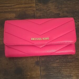 Michael Kors Pink Wallet